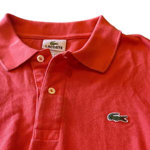 Lacoste Mens 7 (XL) Coral Golf Polo Shirt